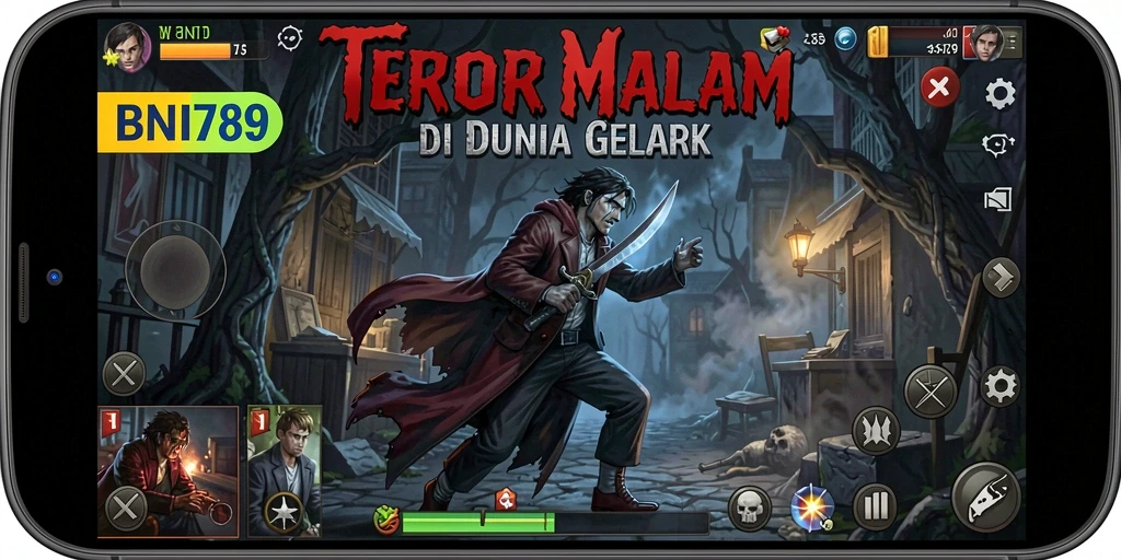 Gameplay mencekam BNI789 yang penuh dengan teror dan kegelapan.