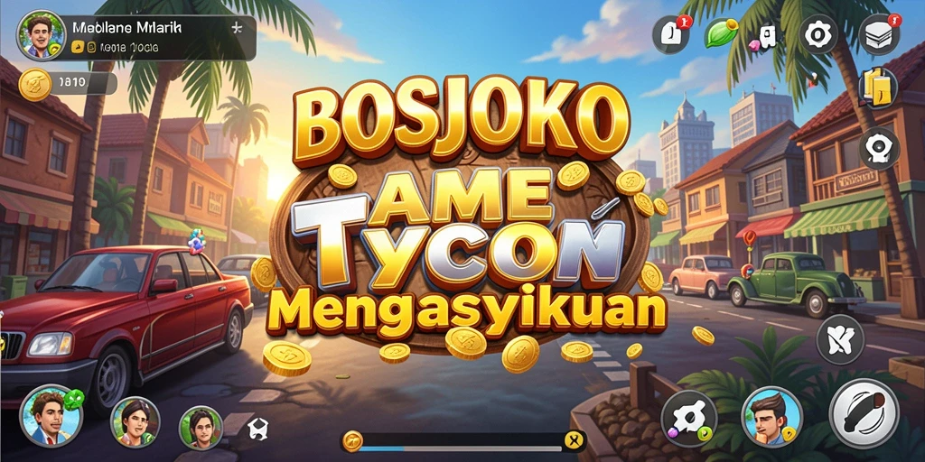 Tampilan gameplay Tycoon yang menantang dan menarik di BOSJOKO.