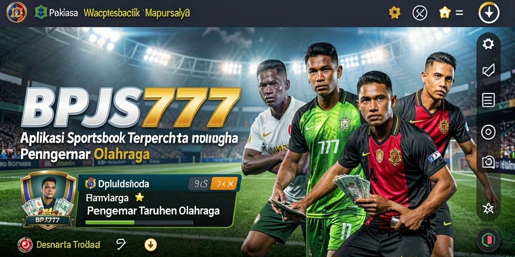 Tampilan gameplay utama BPJS777 yang menarik dan interaktif.