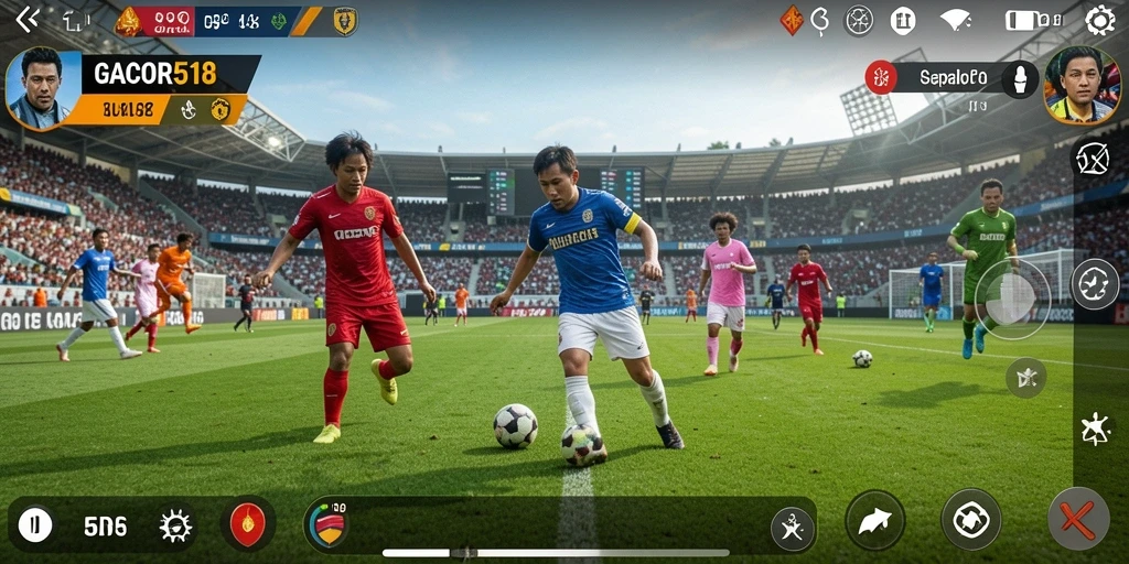 Tampilan gameplay GACOR518 yang seru dan mendebarkan.