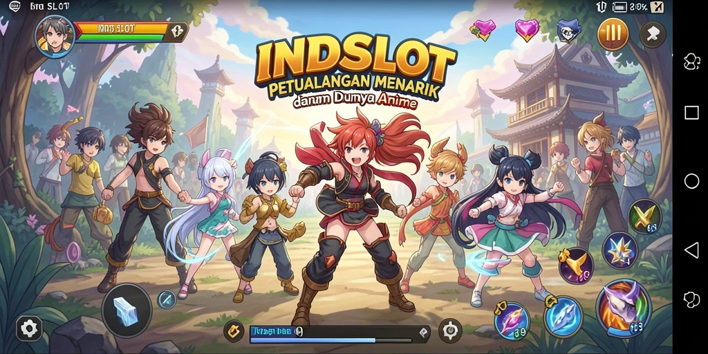 Tampilan gameplay INDSLOT yang seru dan menarik.