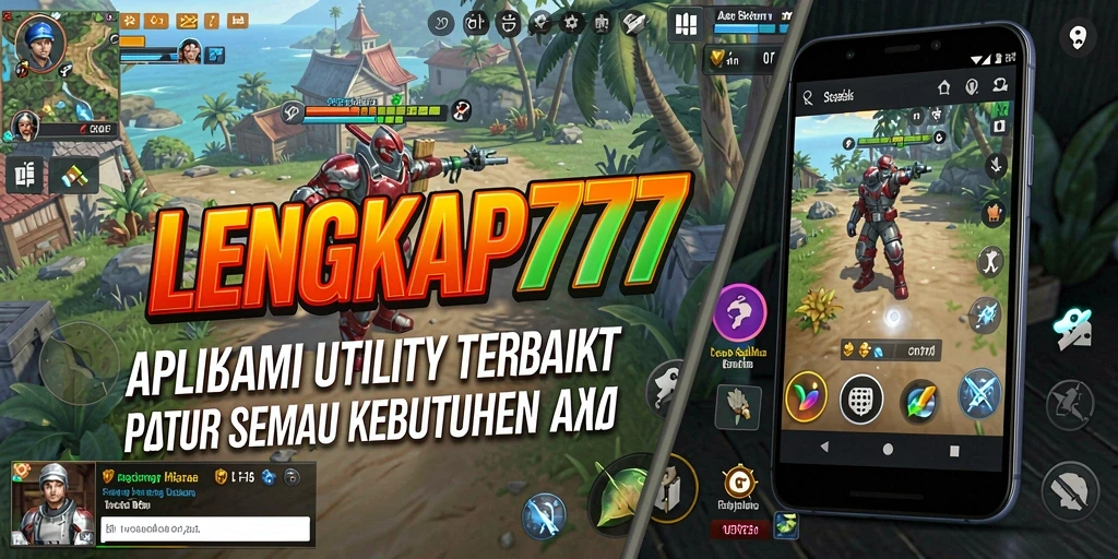 Tampilan antarmuka LENGKAP777 yang bersih dan sederhana.
