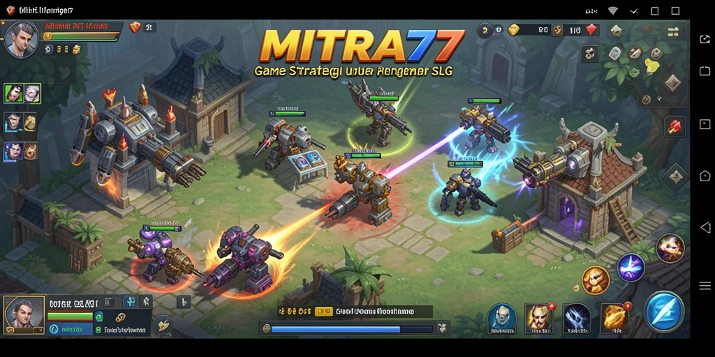 Tampilan seru dari gameplay MITRA77 yang penuh aksi.